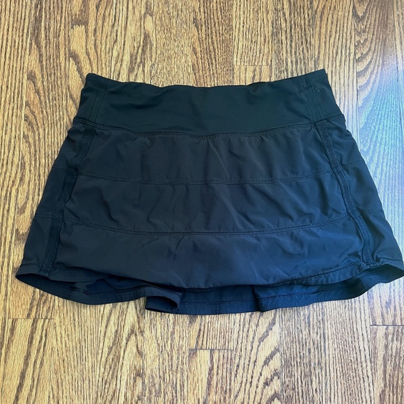 LULULEMON Pace Rival Skirt, Black, Size 4, Regular 13" - Picture 1 of 3